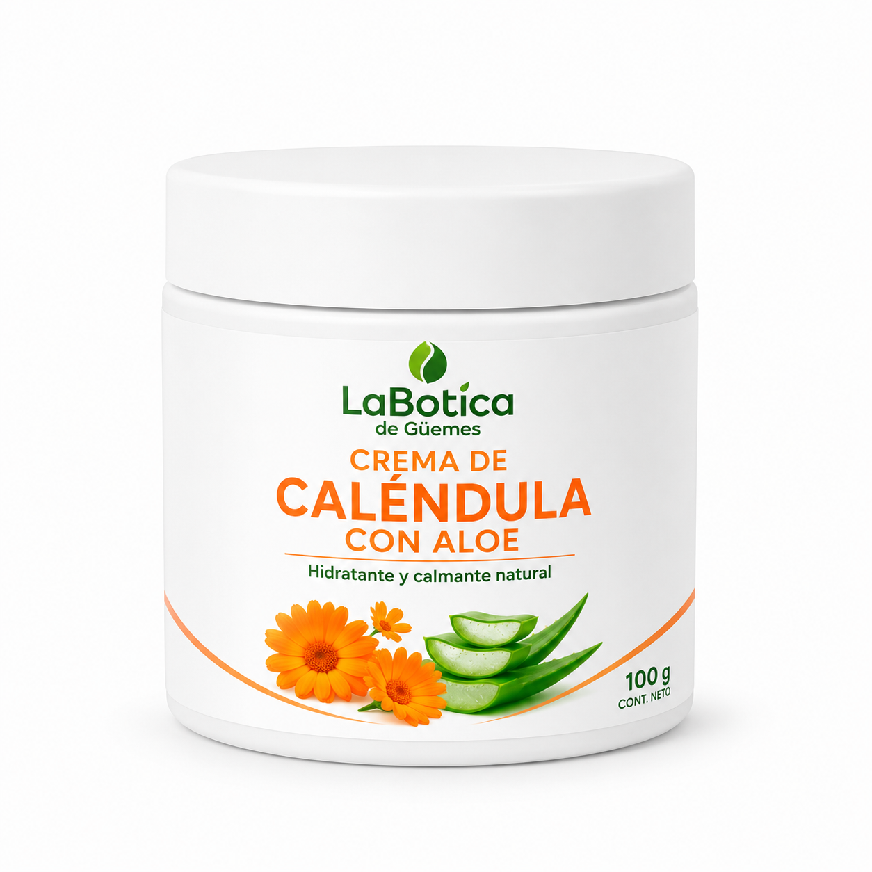 CREMA DE CALENDULA Y ALOE 