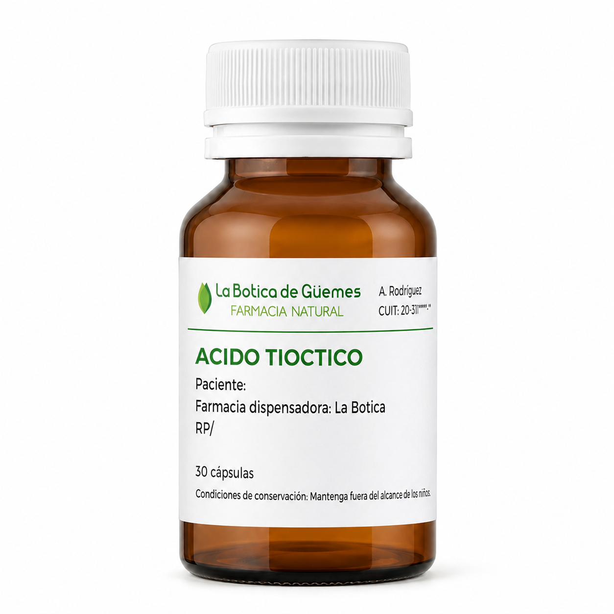 Acido Tioctico (Acido Alfalipoico)