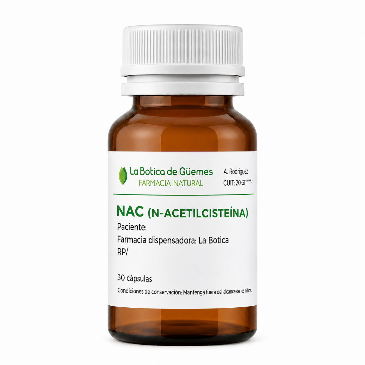 NAC (N-ACETILCISTEÍNA)