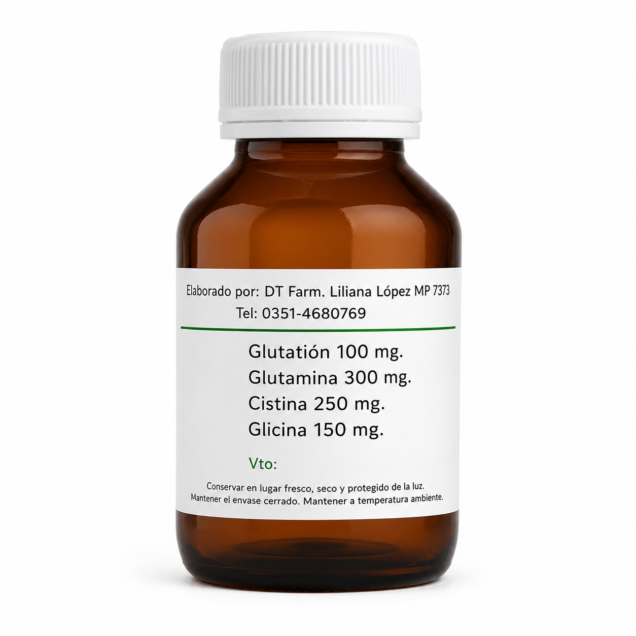 Glutation x 30 y 60 capsulas
