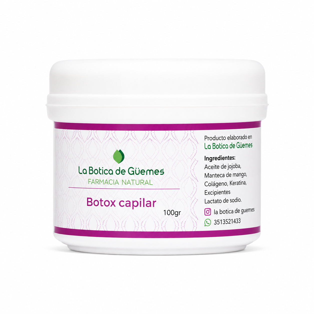 BOTOX CAPILAR EN CREMA 