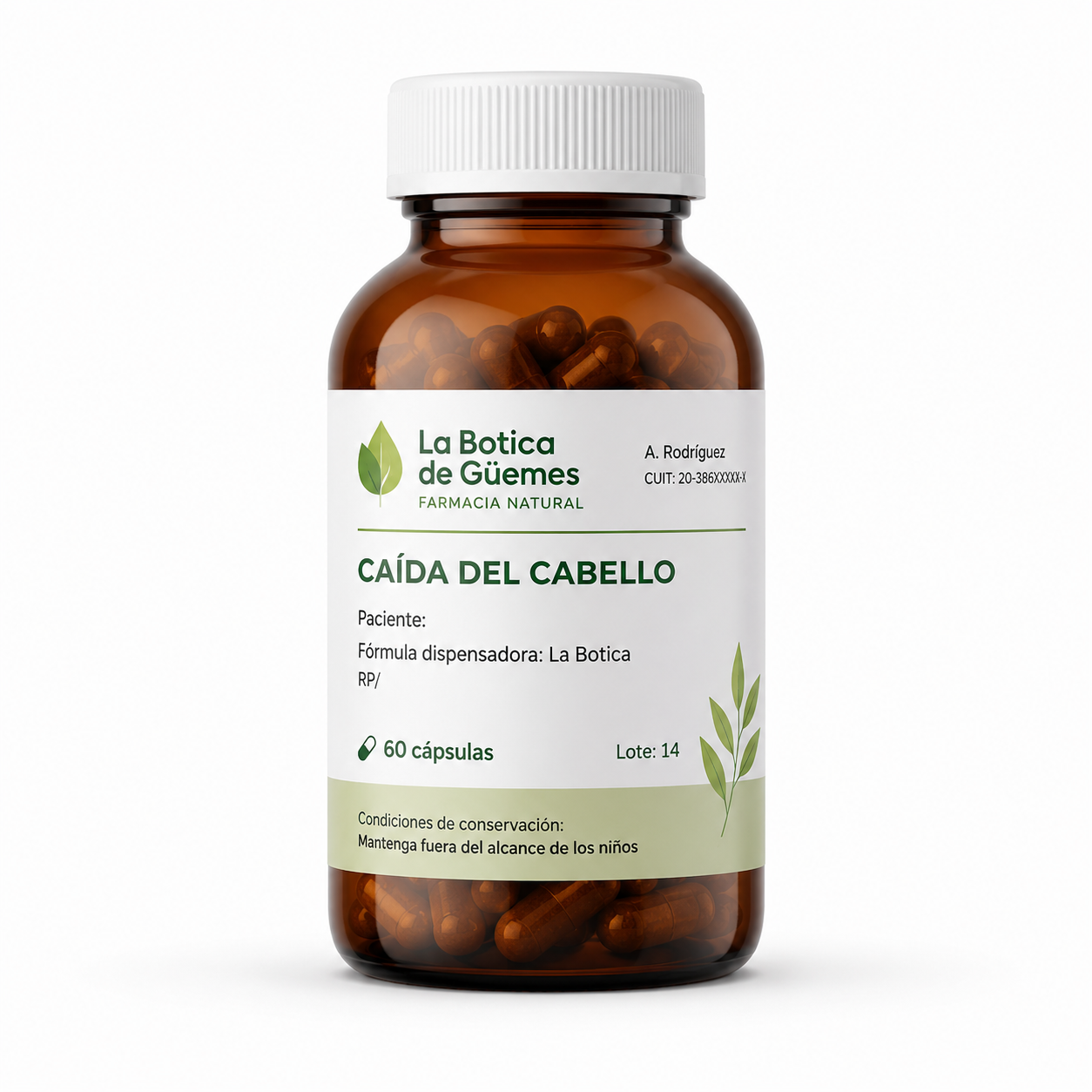 FORMULA CAIDA DE CABELLO 
