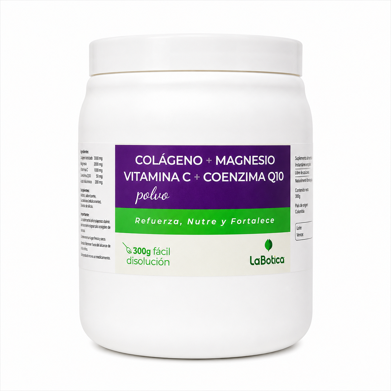 COLAGENO, MAGNESIO, VIT C, COENZIMA Q10 