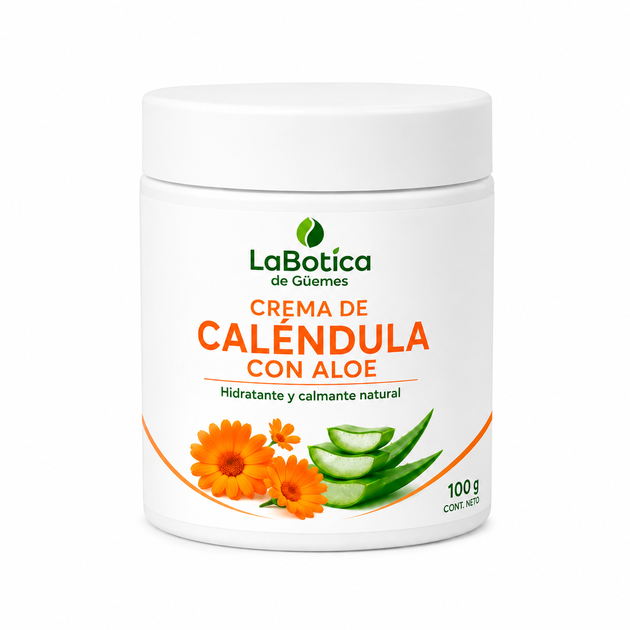 CREMA DE CALENDULA Y ALOE 