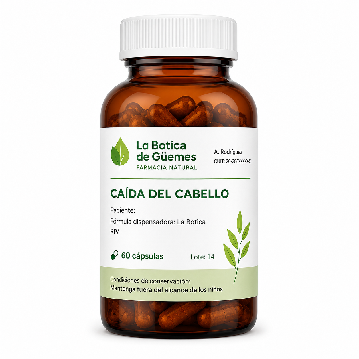 FORMULA CAIDA DE CABELLO 