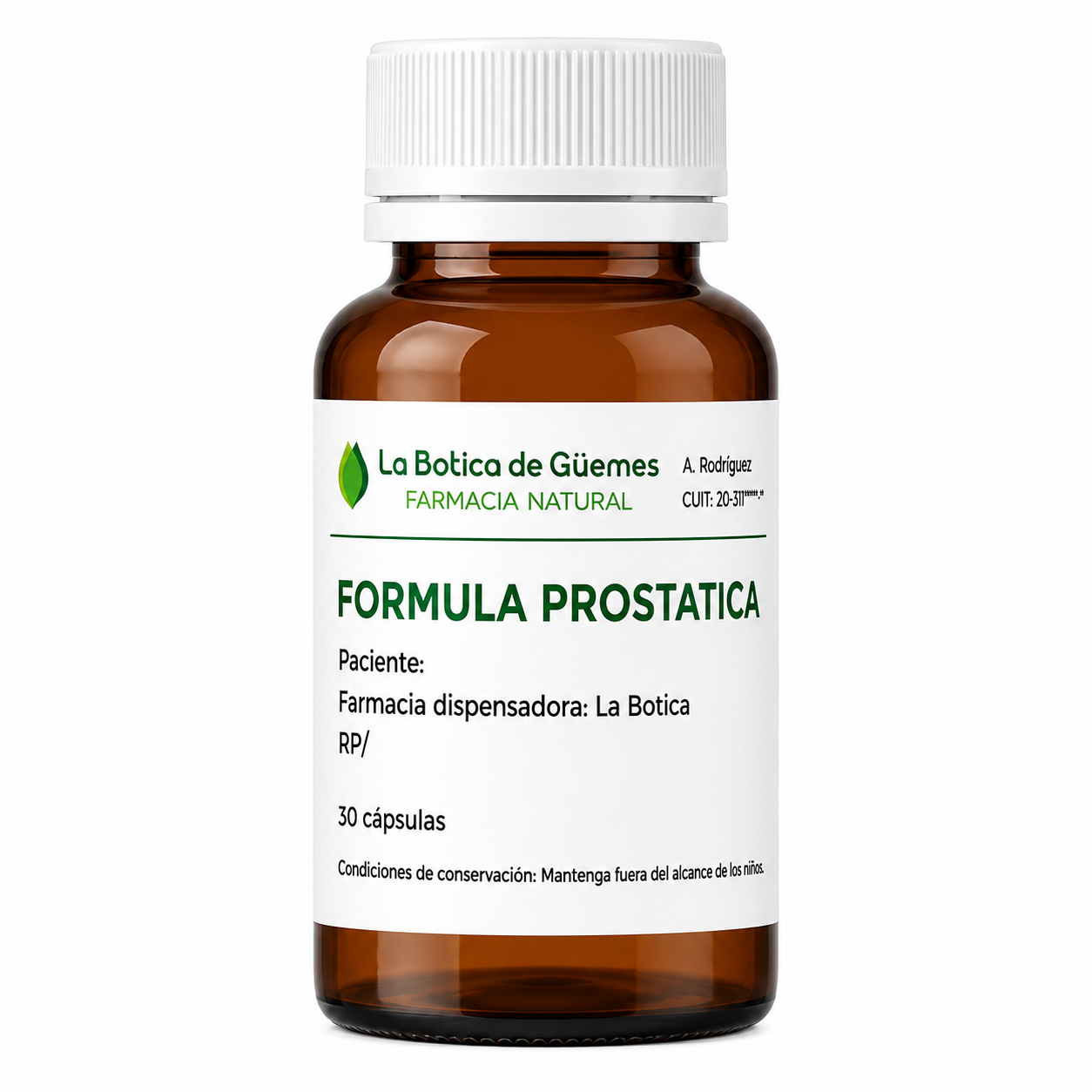 FORMULA PROSTÁTICA