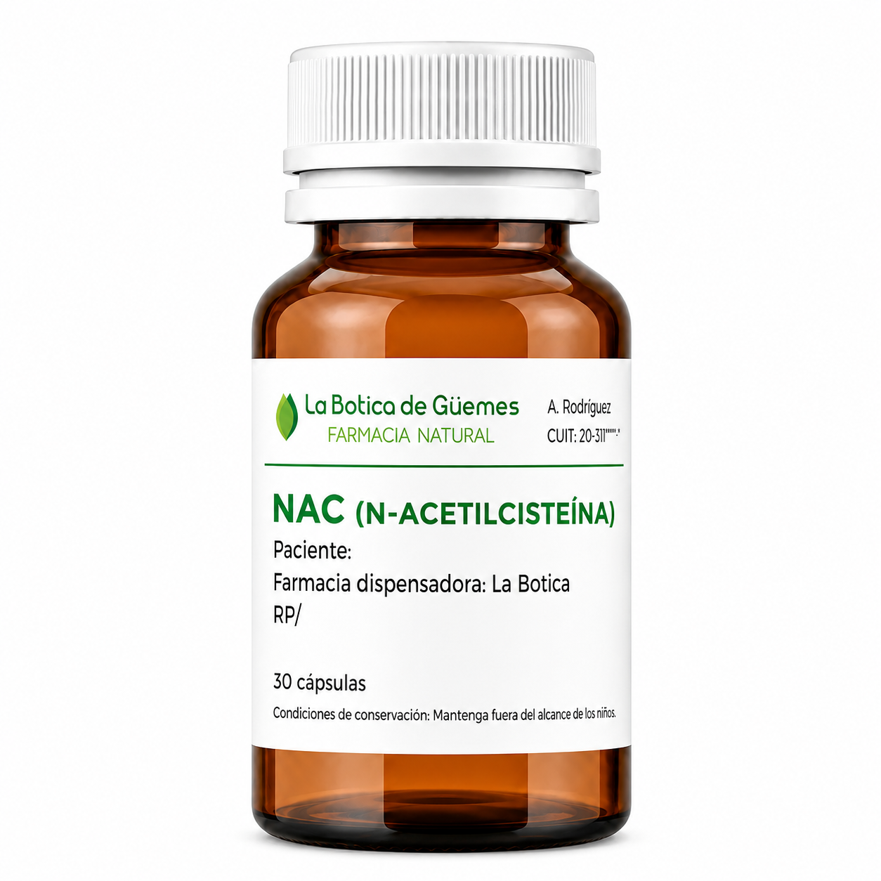 NAC (N-ACETILCISTEÍNA)