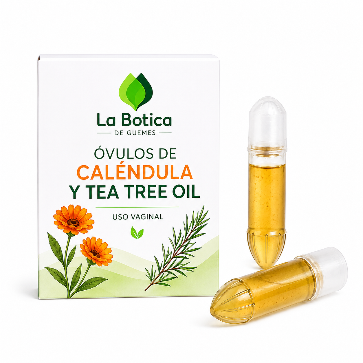 OVULOS DE CALENDULA Y TEA TREE